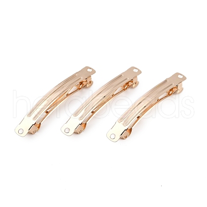 Stainless Steel Hair Barrette Findings X-OHAR-PW0001-198KCG-D-1