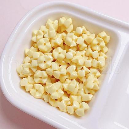 Opaque Acrylic Beads OACR-CJC0006-17M-1