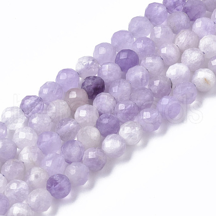 Natural Amethyst Beads Strands G-R465-06-1