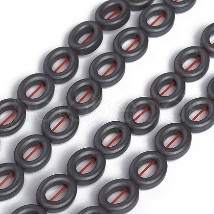 Non-magnetic Synthetic Hematite Beads Strands G-I273-09-1