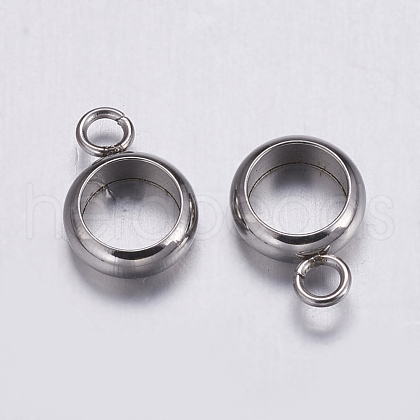 Tarnish Resistant 304 Stainless Steel Tube Bails X-STAS-K146-050-5mm-1