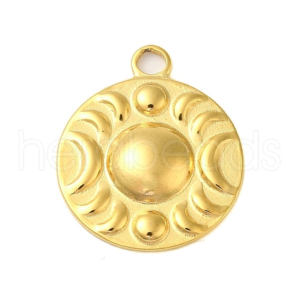 Ion Plating(IP) 304 Stainless Steel Pendants STAS-C104-38G-1
