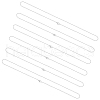 304 Stainless Steel Cable Chain Necklaces NJEW-UN0001-45P-1