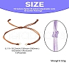 10Pcs 10 Colors Nylon Braided Adjustable Link Bracelet Makings AJEW-CJ00001-8