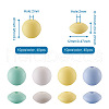 80Pcs 8 Style Food Grade Eco-Friendly Silicone Beads SIL-TA0001-03-8