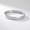 Stainless Steel Hinged Bangles for Men Women DW5669-1-3