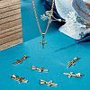 Beebeecraft 20Pcs 304 Stainless Steel Pendants STAS-BBC0006-08-4