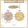 1Pc Rhinestone Cabochons RB-FG0001-04A-2