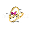 Elegant S925 Sterling Silver Micro Pave Cubic Zirconia Ring for Woman UB7342-3-5