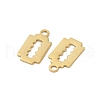 304 Stainless Steel Charms STAS-L080-460G-2