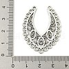 Tibetan Style Alloy ulti-Strand Links FIND-U015-30AS-3