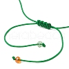 Cylinder Glass Seed Beaded Braided Bead Bracelets BJEW-MA00171-04-5