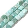Natural Amazonite Beads Strands G-C109-A12-02-1