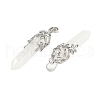 Natural Quartz Crystal Pendants G-M450-01P-12-2