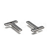Tarnish Resistant 304 Stainless Steel Letter Charms STAS-O072-T-3