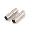 Brass Tube Beads KK-B120-03F-P-2