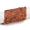 Natural Sunstone Beads Strands G-L537-016B-5