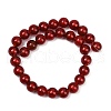 Handmade Silver Foil Glass Beads Strands FOIL-F002-01H-3