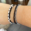 4Pcs 4 Styles Glass Seed Beads Stretch Bracelets for Women AS9138-4