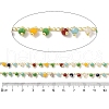 Brass & Glass Link Chain CHC-A009-05G-03-2