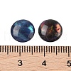 Natural Abalone Shell/Paua Shell Resin Cabochons SSHEL-K003-10MM-03-3