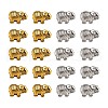 Craftdady Tibetan Style Alloy Beads PALLOY-CD0001-01-2