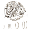 Unicraftale 56Pcs 4 Style 304 Stainless Steel Tube Beads STAS-UN0049-16-1