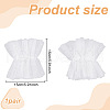 Nylon Long Fingerless Gloves AJEW-WH0009-83B-2
