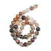 Natural Thousand Layer Lodolite Quartz Beads Strands G-M451-A01-10mm-3