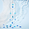 AHADERMAKER 50Pcs 5 Colors Faceted Glass Pendants GLAA-GA0002-03-5