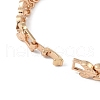 Brass Link Chain Bracelets for Women Men BJEW-P324-01J-KCG-3