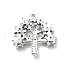 Alloy Rhinestone Pendants ALRI-C007-27P-3