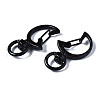 Spray Painted Eco-Friendly Alloy Swivel Snap Hooks Clasps PALLOY-T080-13A-NR-3