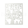 Christmas Carbon Steel Cutting Dies Stencils DIY-XCP0001-13-2