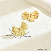 Fashionable Stainless Steel Stud Earrings BN2349-2-1