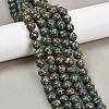 Natural Agate Beads Strands G-U030-C01-10mm-1