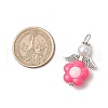 Angel Acrylic Pendants PALLOY-JF03966-01-2