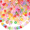 SOFPLATE 500Pcs Transparent Acrylic Beads TACR-SP0001-05-1