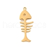 304 Stainless Steel Pendants STAS-S150-11G-1