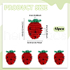 10Pcs Plastic Pendants FIND-FG0003-64-2