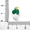 Brass Enamel Pendants KK-U066-02B-G-3