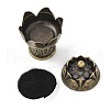 Alloy Incense Burner DJEW-D300-01E-AB-2
