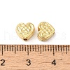 Rack Plating Brass Beads KK-S375-04G-2