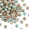 Olycraft Natural Regalite/Imperial Jasper/Sea Sediment Jasper Beads Strands G-OC0001-05-1