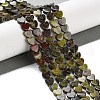 Natural Dragon Blood Beads Strands G-M403-A25-02-2