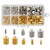 Brass Cord End KK-TA0007-60-2