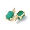 Natural & Dyed White Jade Pendants X-KK-F892-31G-02-2