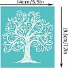 Self-Adhesive Silk Screen Printing Stencil DIY-WH0337-019-2