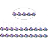 Ion Plating(IP) 304 Stainless Steel Flower Link Chains STAS-B041-08MC-2