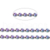 Ion Plating(IP) 304 Stainless Steel Flower Link Chains STAS-B041-08MC-2